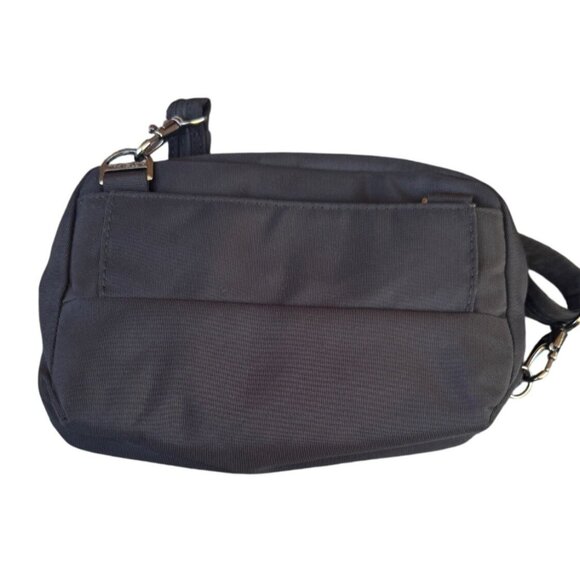 TRAVELON Anti-Theft Metro Convertible Crossbody Small Black Bag RFID - Picture 5 of 12